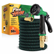 Flexi Hose front packaging showing product and features, quick storage benefit