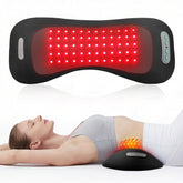 FliKEZE front view of lumbar massager showing shape and cushion support