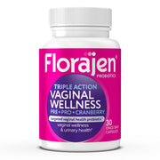 Florajen frente del producto mostrando la caja y beneficio diario