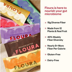 FLOURA barrita en desayuno real resaltando conveniencia y energía portátil