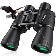 FLYANT front view showing compact binoculars and clear markings for easy identification and portability