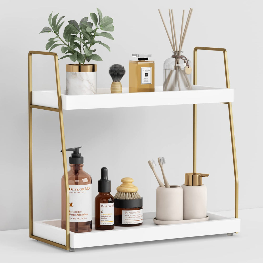 Forbena organizador frontal mostrando bandejas ordenadas y elegante diseño