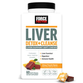 Force Factor empaque frontal mostrando el tarro y sabor Citrus Punch, conveniencia diaria