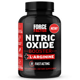 Force Factor envase frontal mostrando fórmula y marca, confianza y claridad