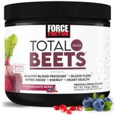 Force Factor envase frontal de Total Beets mostrando marca y sabor