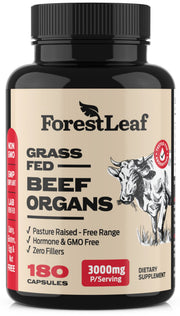ForestLeaf bottle front label showing product name and potency