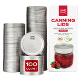 FORJARS front packaging showing 100-pack lids and clear quantity benefit