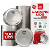 FORJARS front packaging showing 100-pack lids for bulk sealing