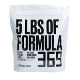 Formula 369 tub front view showing clean packaging and product size benefit