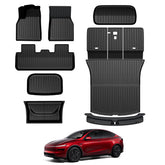 Foronetry front packaging showing model Y Juniper fit and branding for clear purchase decision