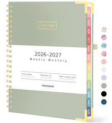 Forvencer tapa frontal elegante y resistente que protege el planner