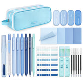 Four Candies estuche azul frontal mostrando organización y estilo