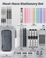 Four Candies gel pens close-up highlighting smooth 0.5mm tips and grip