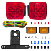fouwick frontal del kit luces LED mostrando diseño frontal y visibilidad