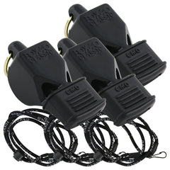Fox 40 Classic CMG front view showing whistle and lanyard, reliable signaling benefit