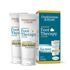 FRANKINCENSE & MYRRH pack frontal mostrando las dos latas y beneficio de doble suministro