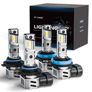 FRANXI front packaging showing pack of 4 bulbs and quick install benefit