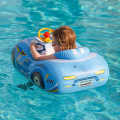 Free Swimming Baby flotador coche frontal muestra diseño atractivo y estabilidad