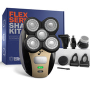 Freebird FlexSeries vista frontal mostrando todos los controles y ergonomía para afeitado cómodo