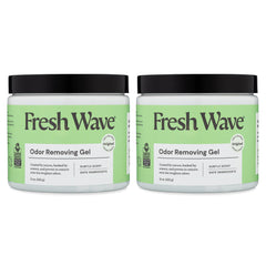 Fresh Wave frasco frontal mostrando etiqueta clara y beneficio neutralizador