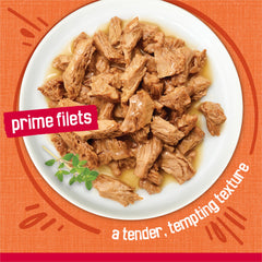 Friskies lata abierta lista para servir que facilita la porción