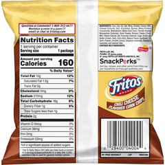 Primer plano de la textura crujiente de Fritos con sabor Chili Cheese, Fritos resalta el crujido