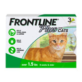 Frontline mostrando el frente del empaque y protección mensual confiable