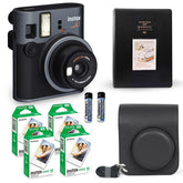 Fujifilm Instax Mini 41 frontal mostrando diseño vintage y facilidad de uso