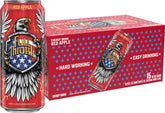 Full Throttle can front view showing red apple branding and ready energy