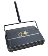 Fuller Brush front view showing compact body and 9-inch cleaning path for quick cleanups