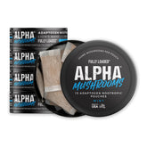 Fully Loaded Alpha Mushrooms frasco frontal mostrando diseño y cantidad