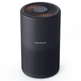 FULMINARE front view showing compact black purifier and clear intake, promotes cleaner air