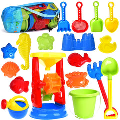 FUN LITTLE TOYS front packaging showing complete 19-piece kit for easy transport
