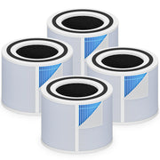 Funmit front packaging showing two replacement filters and brush benefit convenience
