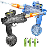 Funwee twin pack front packaging showing both guns and accessories for quick setup