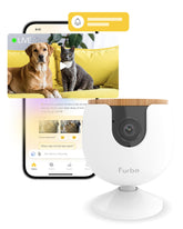 Furbo Mini vista frontal mostrando diseño compacto y fácil instalación