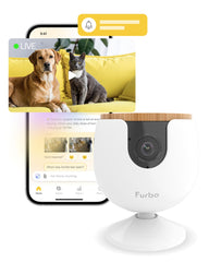 Furbo Mini vista frontal mostrando diseño compacto y fácil instalación