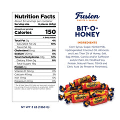 Fusion Sweets And Snacks detalle de envoltura individual preservando frescura