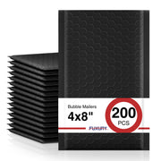 Fuxury front packaging view showing pack of mailers and professional look