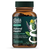 Gaia Herbs product front packaging showing bottle and label benefits