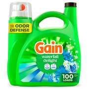 Gain envase frontal Waterfall Delight muestra limpieza prolongada