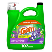 Gain envase frontal mostrando aroma lavanda y rendimiento