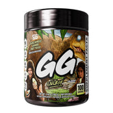 Gamer Supps envase frontal mostrando marca y sabor, ventaja de 100 raciones