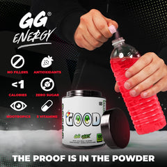 Gamer Supps polvo textura fina para mezclar rápidamente y disolución fácil