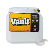 Gamma2 Vittles Vault frasco frontal mostrando cierre hermético y capacidad