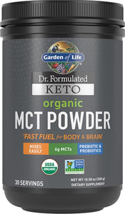 Garden of Life front packaging showing jar and label benefits