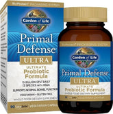 Garden of Life frasco frontal mostrando etiqueta y beneficios visibles