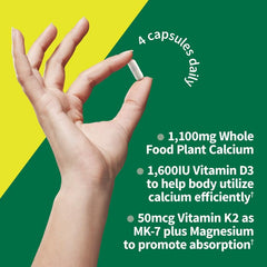 Garden of Life open bottle with capsules for convenient daily use