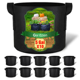 Gardzen vista frontal del paquete de 10 bolsas resistente y práctico