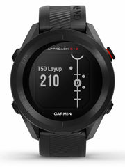 Garmin Approach S12 detalle de pantalla legible a la luz solar y durabilidad